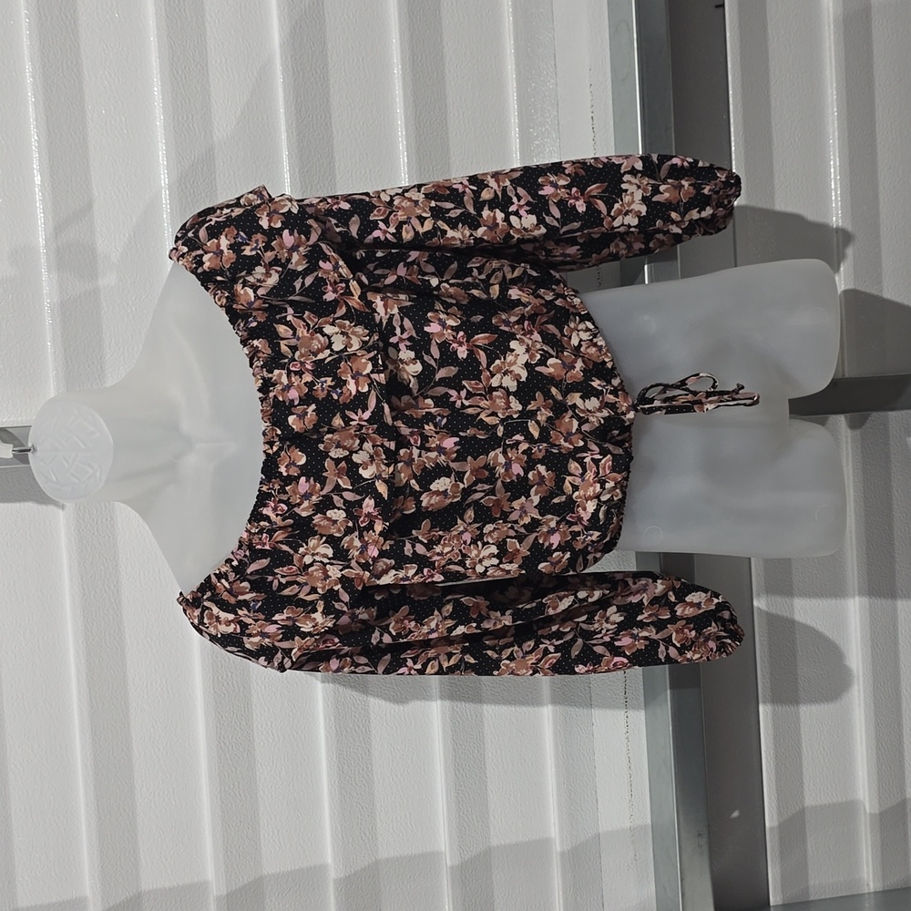 Gypsies &‎ Mooddust Blouse Floral Print Size Large